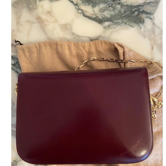 Celine Vintage Horse Carriage Burgundy Bag - Picture 2 of 5